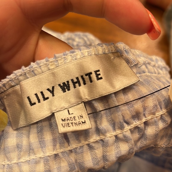 Lily White Top nwt - Picture 4 of 6